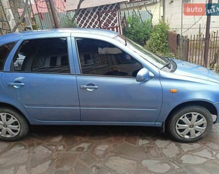 Синий ВАЗ 1119 Калина, объемом двигателя 1.6 л и пробегом 194 тыс. км за 2100 $, фото 2 на Automoto.ua