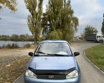 Синій ВАЗ 1119 Калина, об'ємом двигуна 1.6 л та пробігом 120 тис. км за 1550 $, фото 1 на Automoto.ua