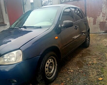 Синий ВАЗ 1119 Калина, объемом двигателя 1.6 л и пробегом 123 тыс. км за 1700 $, фото 2 на Automoto.ua