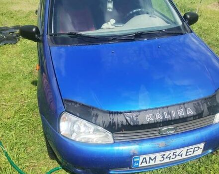 Синий ВАЗ 1119 Калина, объемом двигателя 1.6 л и пробегом 128 тыс. км за 2000 $, фото 10 на Automoto.ua