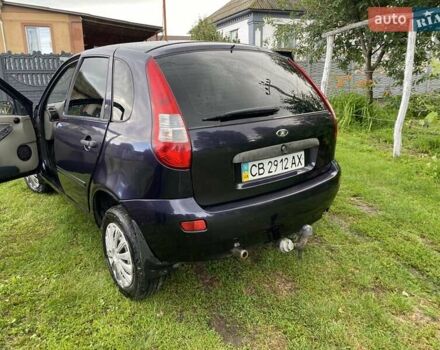 Синий ВАЗ 1119 Калина, объемом двигателя 1.6 л и пробегом 210 тыс. км за 2400 $, фото 1 на Automoto.ua