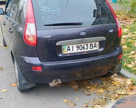 Синий ВАЗ 1119 Калина, объемом двигателя 1.6 л и пробегом 177 тыс. км за 1600 $, фото 1 на Automoto.ua