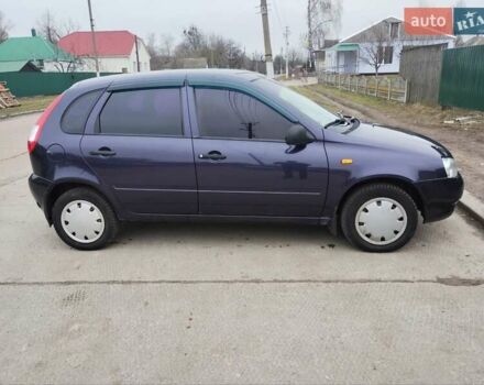 Синий ВАЗ 1119 Калина, объемом двигателя 1.6 л и пробегом 170 тыс. км за 1700 $, фото 3 на Automoto.ua