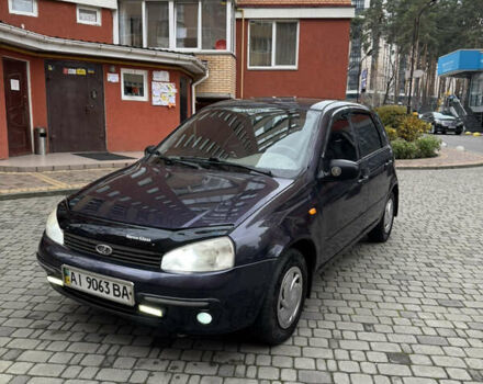 Синий ВАЗ 1119 Калина, объемом двигателя 1.6 л и пробегом 176 тыс. км за 1900 $, фото 1 на Automoto.ua