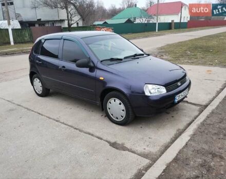 Синий ВАЗ 1119 Калина, объемом двигателя 1.6 л и пробегом 170 тыс. км за 1700 $, фото 1 на Automoto.ua