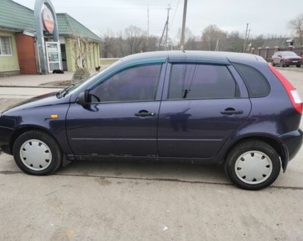 Синий ВАЗ 1119 Калина, объемом двигателя 1.6 л и пробегом 170 тыс. км за 1700 $, фото 4 на Automoto.ua