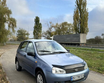 Синій ВАЗ 1119 Калина, об'ємом двигуна 1.6 л та пробігом 120 тис. км за 1550 $, фото 2 на Automoto.ua