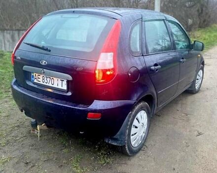 Синий ВАЗ 1119 Калина, объемом двигателя 1.39 л и пробегом 169 тыс. км за 2200 $, фото 3 на Automoto.ua