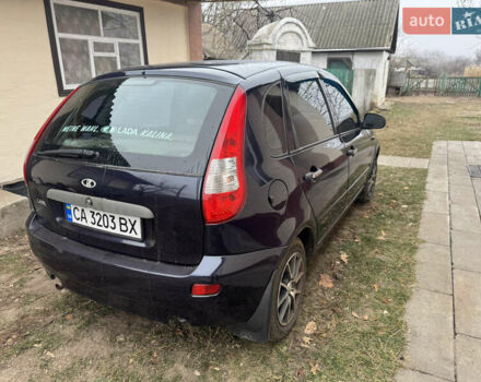 Синий ВАЗ 1119 Калина, объемом двигателя 1.4 л и пробегом 137 тыс. км за 2500 $, фото 3 на Automoto.ua