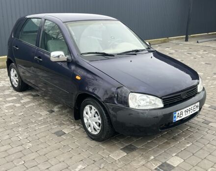 Синий ВАЗ 1119 Калина, объемом двигателя 1.6 л и пробегом 170 тыс. км за 1100 $, фото 1 на Automoto.ua