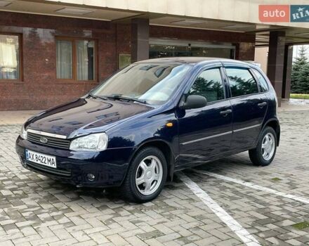 Синий ВАЗ 1119 Калина, объемом двигателя 1.39 л и пробегом 103 тыс. км за 2800 $, фото 4 на Automoto.ua