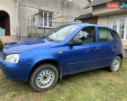 Синий ВАЗ 1119 Калина, объемом двигателя 1.4 л и пробегом 42 тыс. км за 2700 $, фото 1 на Automoto.ua
