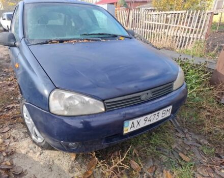 Синий ВАЗ 1119 Калина, объемом двигателя 1.6 л и пробегом 200 тыс. км за 1200 $, фото 3 на Automoto.ua