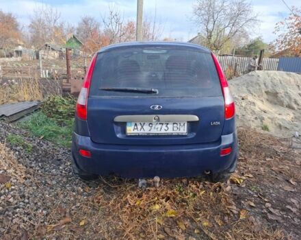 Синий ВАЗ 1119 Калина, объемом двигателя 1.6 л и пробегом 200 тыс. км за 1200 $, фото 1 на Automoto.ua