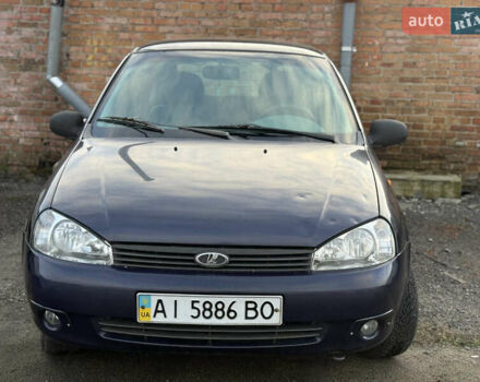 Синий ВАЗ 1119 Калина, объемом двигателя 1.6 л и пробегом 125 тыс. км за 2650 $, фото 3 на Automoto.ua