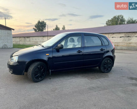Синий ВАЗ 1119 Калина, объемом двигателя 1.39 л и пробегом 134 тыс. км за 2500 $, фото 4 на Automoto.ua
