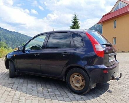 Синий ВАЗ 1119 Калина, объемом двигателя 1.6 л и пробегом 91 тыс. км за 2200 $, фото 1 на Automoto.ua