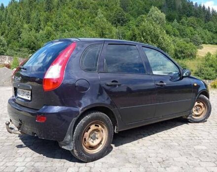 Синий ВАЗ 1119 Калина, объемом двигателя 1.6 л и пробегом 91 тыс. км за 2200 $, фото 7 на Automoto.ua