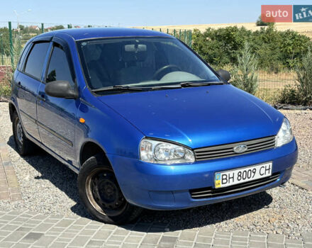 Синий ВАЗ 1119 Калина, объемом двигателя 1.39 л и пробегом 170 тыс. км за 2990 $, фото 1 на Automoto.ua