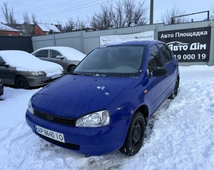 Синий ВАЗ 1119 Калина, объемом двигателя 1.6 л и пробегом 200 тыс. км за 999 $, фото 2 на Automoto.ua