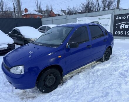 Синій ВАЗ 1119 Калина, об'ємом двигуна 1.6 л та пробігом 200 тис. км за 999 $, фото 1 на Automoto.ua