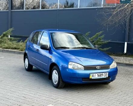 Синий ВАЗ 1119 Калина, объемом двигателя 1.6 л и пробегом 68 тыс. км за 2700 $, фото 1 на Automoto.ua