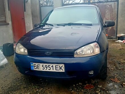 Синій ВАЗ 1119 Калина, об'ємом двигуна 1.6 л та пробігом 123 тис. км за 1700 $, фото 1 на Automoto.ua