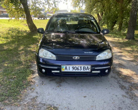 Синій ВАЗ 1119 Калина, об'ємом двигуна 1.6 л та пробігом 171 тис. км за 1950 $, фото 1 на Automoto.ua