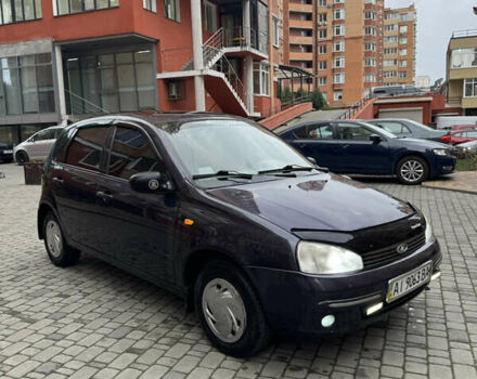 Синий ВАЗ 1119 Калина, объемом двигателя 1.6 л и пробегом 176 тыс. км за 1900 $, фото 1 на Automoto.ua