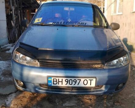 Синий ВАЗ 1119 Калина, объемом двигателя 1.6 л и пробегом 250 тыс. км за 2700 $, фото 1 на Automoto.ua