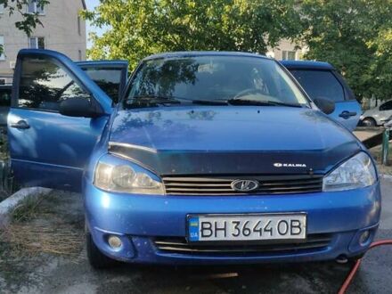 Синий ВАЗ 1119 Калина, объемом двигателя 1.6 л и пробегом 176 тыс. км за 2250 $, фото 1 на Automoto.ua