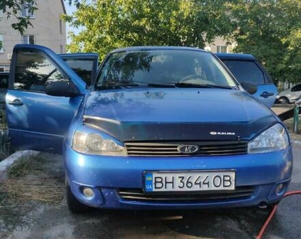 Синий ВАЗ 1119 Калина, объемом двигателя 1.6 л и пробегом 176 тыс. км за 2250 $, фото 1 на Automoto.ua