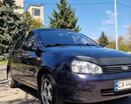 Синий ВАЗ 1119 Калина, объемом двигателя 1.6 л и пробегом 160 тыс. км за 1800 $, фото 1 на Automoto.ua