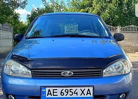 Синий ВАЗ 1119 Калина, объемом двигателя 1.6 л и пробегом 179 тыс. км за 1500 $, фото 1 на Automoto.ua
