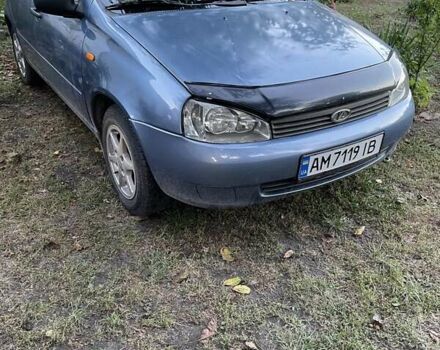 Синій ВАЗ 1119 Калина, об'ємом двигуна 1.6 л та пробігом 156 тис. км за 2500 $, фото 1 на Automoto.ua