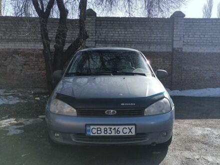 Синий ВАЗ 1119 Калина, объемом двигателя 1.6 л и пробегом 279 тыс. км за 1500 $, фото 1 на Automoto.ua