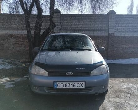Синий ВАЗ 1119 Калина, объемом двигателя 1.6 л и пробегом 279 тыс. км за 1200 $, фото 1 на Automoto.ua