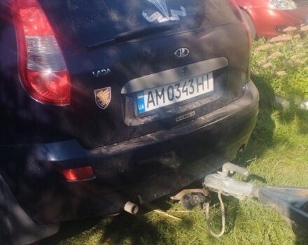 Синій ВАЗ 1119 Калина, об'ємом двигуна 1.6 л та пробігом 90 тис. км за 2100 $, фото 1 на Automoto.ua