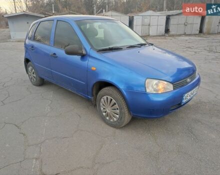 Синий ВАЗ 1119 Калина, объемом двигателя 1.6 л и пробегом 114 тыс. км за 2100 $, фото 1 на Automoto.ua