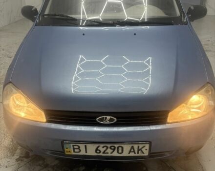 Синий ВАЗ 1119 Калина, объемом двигателя 1.6 л и пробегом 173 тыс. км за 1500 $, фото 1 на Automoto.ua