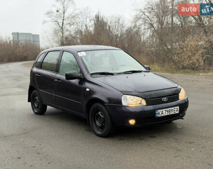 Синий ВАЗ 1119 Калина, объемом двигателя 1.6 л и пробегом 144 тыс. км за 1500 $, фото 1 на Automoto.ua