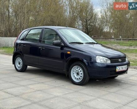 Синий ВАЗ 1119 Калина, объемом двигателя 1.6 л и пробегом 40 тыс. км за 3300 $, фото 1 на Automoto.ua