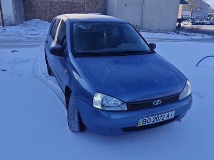 Синій ВАЗ 1119 Калина, об'ємом двигуна 1.6 л та пробігом 249 тис. км за 1700 $, фото 1 на Automoto.ua