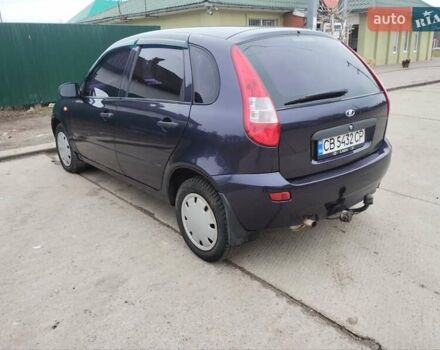 Синий ВАЗ 1119 Калина, объемом двигателя 1.6 л и пробегом 170 тыс. км за 1700 $, фото 1 на Automoto.ua