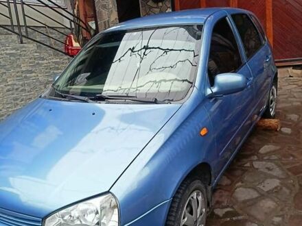 Синий ВАЗ 1119 Калина, объемом двигателя 1.6 л и пробегом 194 тыс. км за 2100 $, фото 1 на Automoto.ua