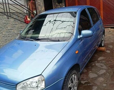 Синий ВАЗ 1119 Калина, объемом двигателя 1.6 л и пробегом 194 тыс. км за 2100 $, фото 1 на Automoto.ua