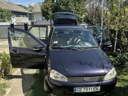 Синій ВАЗ 1119 Калина, об'ємом двигуна 1.6 л та пробігом 180 тис. км за 1850 $, фото 1 на Automoto.ua