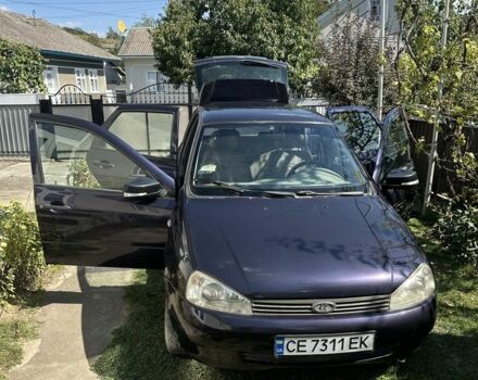 Синій ВАЗ 1119 Калина, об'ємом двигуна 1.6 л та пробігом 180 тис. км за 1850 $, фото 1 на Automoto.ua