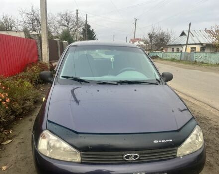 Синій ВАЗ 1119 Калина, об'ємом двигуна 1.6 л та пробігом 120 тис. км за 1500 $, фото 1 на Automoto.ua