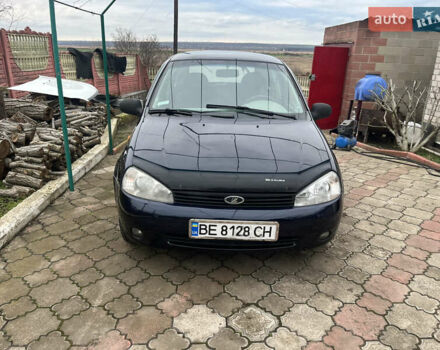 Синий ВАЗ 1119 Калина, объемом двигателя 1.6 л и пробегом 176 тыс. км за 2250 $, фото 1 на Automoto.ua